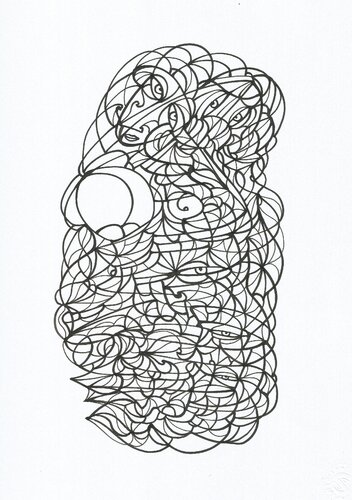 Energielinien 43 de Ira Repey, Dibujo a la venta en Singulart