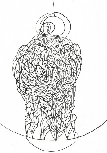 Energielinien 48 von Ira Repey, Zeichnungen kaufen auf Singulart