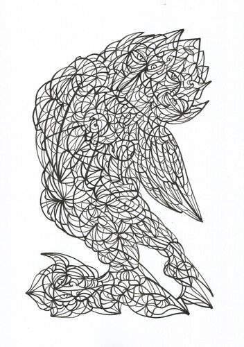 Energielinien 50 van Ira Repey, Tekening te koop op Singulart