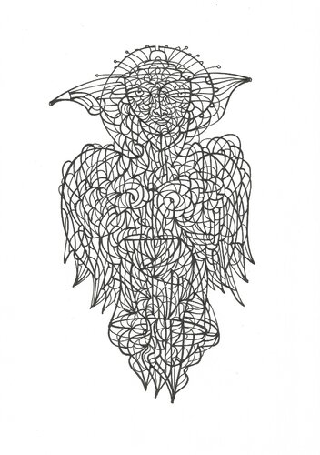 Energielinien 56 by Ira Repey, 소묘 for Sale on Singulart