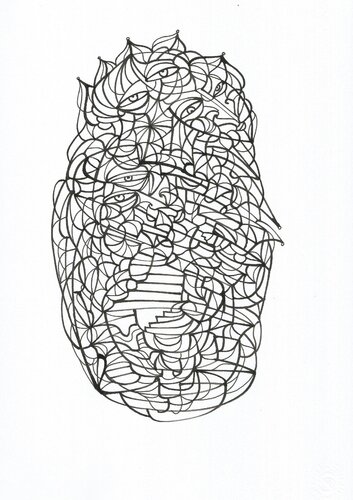 Energielinien 68 von Ira Repey, Zeichnungen kaufen auf Singulart