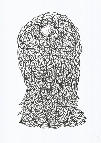 Energielinien 70 par Ira Repey, Dessin en vente sur Singulart
