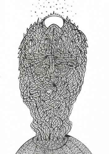 Energielinien 77 de Ira Repey, Dibujo a la venta en Singulart