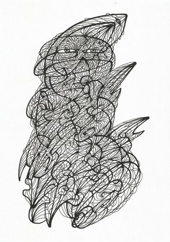 Energielinien 83 by Ira Repey, 소묘 for Sale on Singulart