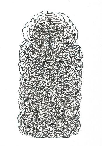 Energielinien 85 par Ira Repey, Dessin en vente sur Singulart