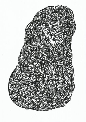 Energielinien 86 by Ira Repey, 소묘 for Sale on Singulart