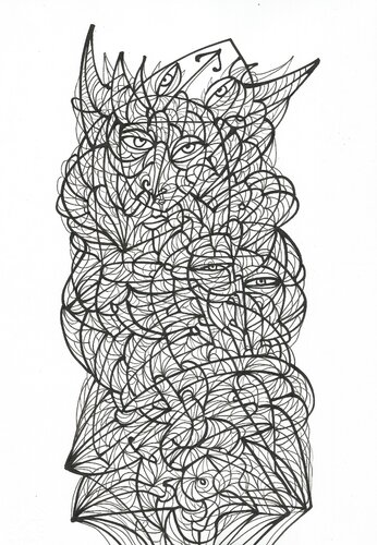 Energielinien 88 de Ira Repey, Dibujo a la venta en Singulart