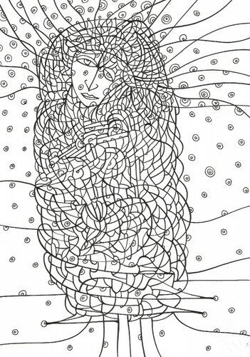 Energielinien 92 by Ira Repey, 소묘 for Sale on Singulart