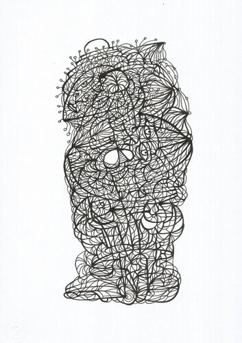 Energielinien 97 par Ira Repey, Dessin en vente sur Singulart