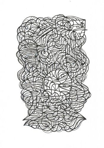 Musik 21 di Ira Repey, Disegno in vendita su Singulart