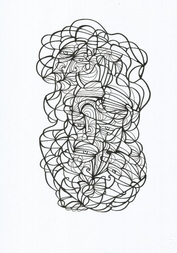 Musik 23 par Ira Repey, Dessin en vente sur Singulart