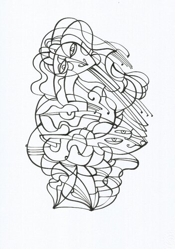 Musik 25 von Ira Repey, Zeichnungen kaufen auf Singulart