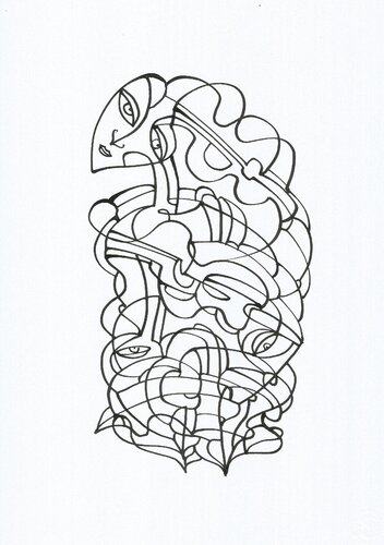 Musik 27 par Ira Repey, Dessin en vente sur Singulart