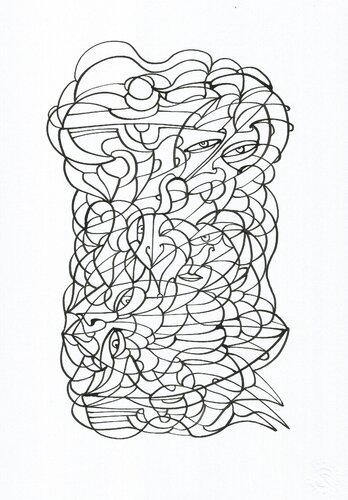 Musik 33 di Ira Repey, Disegno in vendita su Singulart