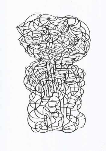 Musik 36 par Ira Repey, Dessin en vente sur Singulart
