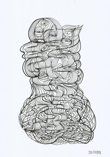 Musik 46 van Ira Repey, Tekening te koop op Singulart