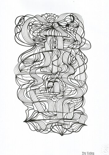 Musik 47 by Ira Repey, 소묘 for Sale on Singulart