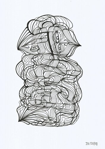 Musik 50 van Ira Repey, Tekening te koop op Singulart