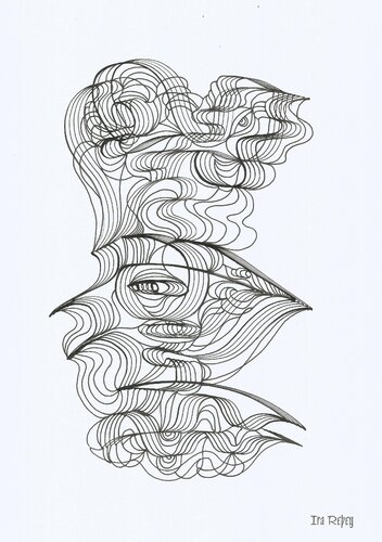 Musik 52 van Ira Repey, Tekening te koop op Singulart