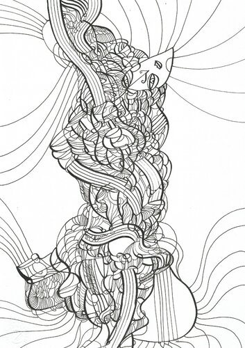Musik 53 de Ira Repey, Dibujo a la venta en Singulart