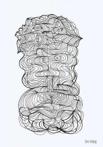 Musik 57 van Ira Repey, Tekening te koop op Singulart