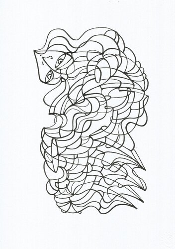 Musik 64 par Ira Repey, Dessin en vente sur Singulart