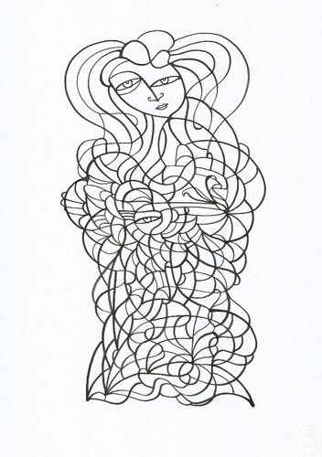 Musik 67 par Ira Repey, Dessin en vente sur Singulart