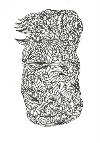Musik 69 par Ira Repey, Dessin en vente sur Singulart