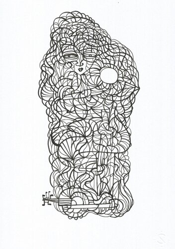 Musik 75 de Ira Repey, Dibujo a la venta en Singulart