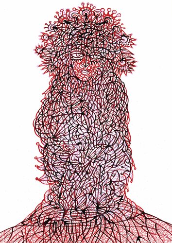 Corona-Sommer (Corona-Summer) par Ira Repey, Dessin en vente sur Singulart