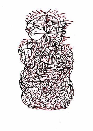 Corona-strahlend (Corona-shining) di Ira Repey, Disegno in vendita su Singulart