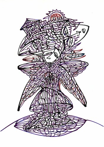 Corona-Nostalgie (Corona-Nostalgia) di Ira Repey, Disegno in vendita su Singulart