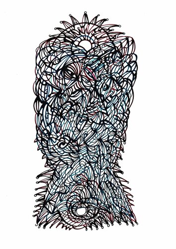 Corona van Ira Repey, Tekening te koop op Singulart