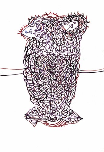 Corona by Ira Repey, 소묘 for Sale on Singulart