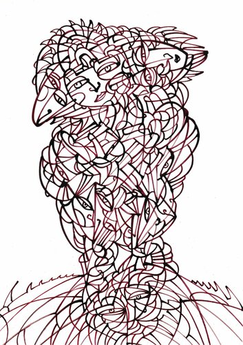 Corona van Ira Repey, Tekening te koop op Singulart