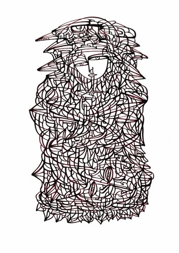 Corona van Ira Repey, Tekening te koop op Singulart