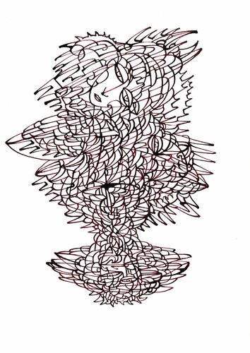 Corona van Ira Repey, Tekening te koop op Singulart