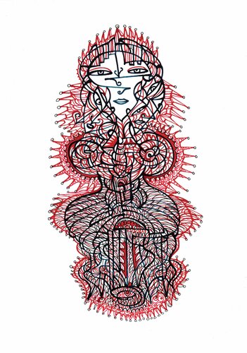 Corona-Venus van Ira Repey, Tekening te koop op Singulart