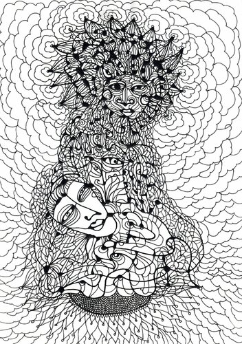 Corona-Embryo von Ira Repey, Zeichnungen kaufen auf Singulart