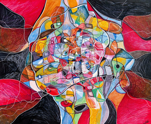 M-0036 by Yehan Wang, Drawing for Sale on Singulart