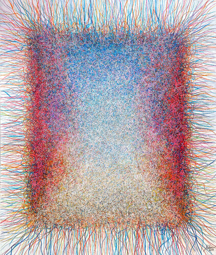 Lines-02 by Yehan Wang, Painting for Sale on Singulart