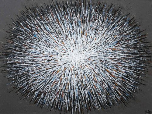 Eruption-K1003 by Yehan Wang, Painting for Sale on Singulart