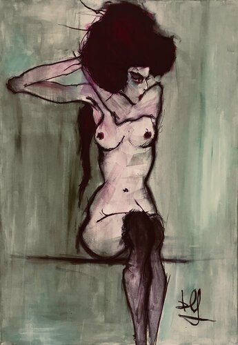 Beloved Egon van Barbara Lo Faro, Schilderij te koop op Singulart