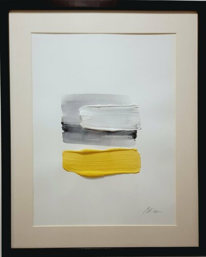 Nichts ist ganz Schwarz oder Weiß Nr. 6 von Silvia Ingrid Hummer, Werk auf Papier kaufen auf Singulart