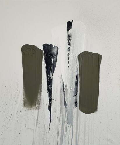 Wiesengeflüster Nr. 1 di Silvia Ingrid Hummer, Pittura in vendita su Singulart