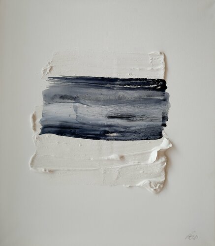 "Nichts ist ganz Schwarz oder Weiß" - Nr. 7 by Silvia Ingrid Hummer, Painting for Sale on Singulart