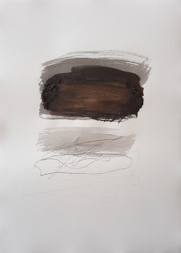 "be" Nr. 6 by Silvia Ingrid Hummer, Work on Paper for Sale on Singulart