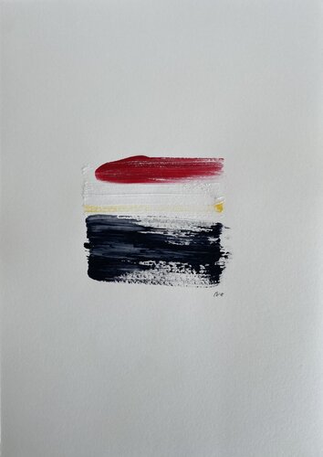 Strokes IV by Silvia Ingrid Hummer, Work on Paper for Sale on Singulart