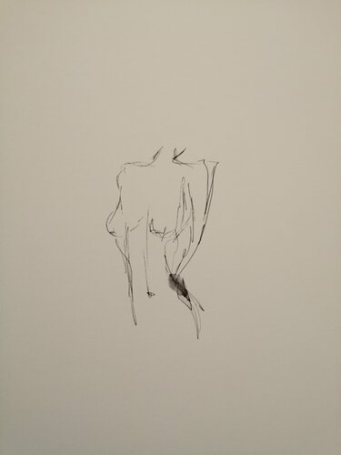 Akt III von Silvia Ingrid Hummer, Zeichnungen kaufen auf Singulart