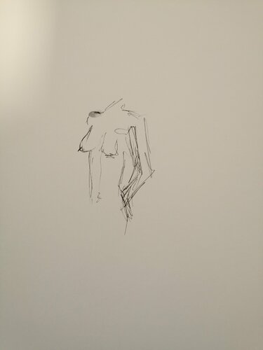 Akt II di Silvia Ingrid Hummer, Disegno in vendita su Singulart